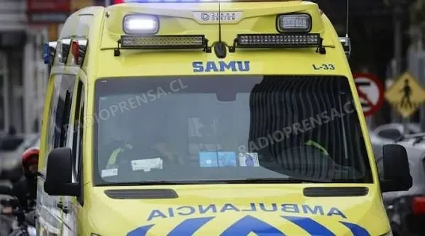 Mujer resulta con grave fractura tras ser atropellada en el centro de Melipilla