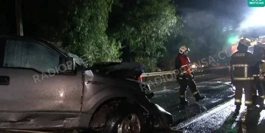Doble emergencia en la Ruta 78 deja cuatro lesionados y provoca corte de la autopista