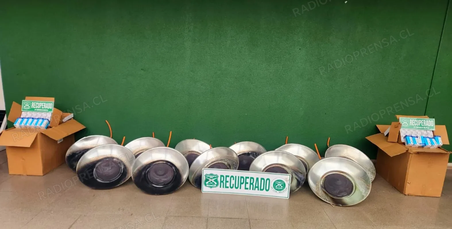 Detienen a sujeto por receptación de especies robadas en sector Puangue