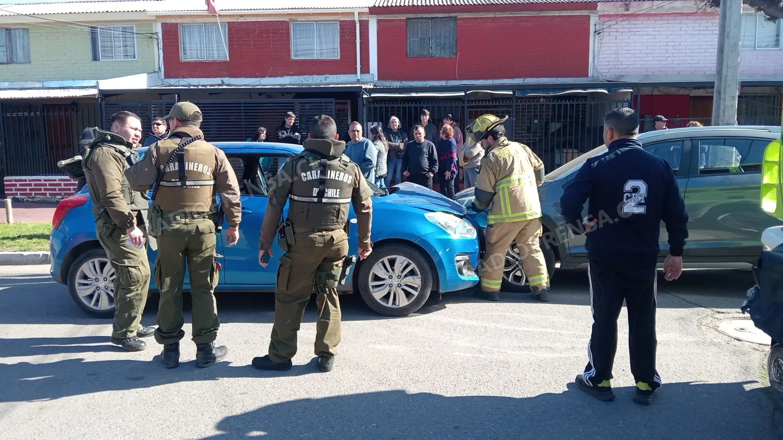 Dos accidentes de tránsito dejaron personas lesionadas durante el fin de semana en Talagante