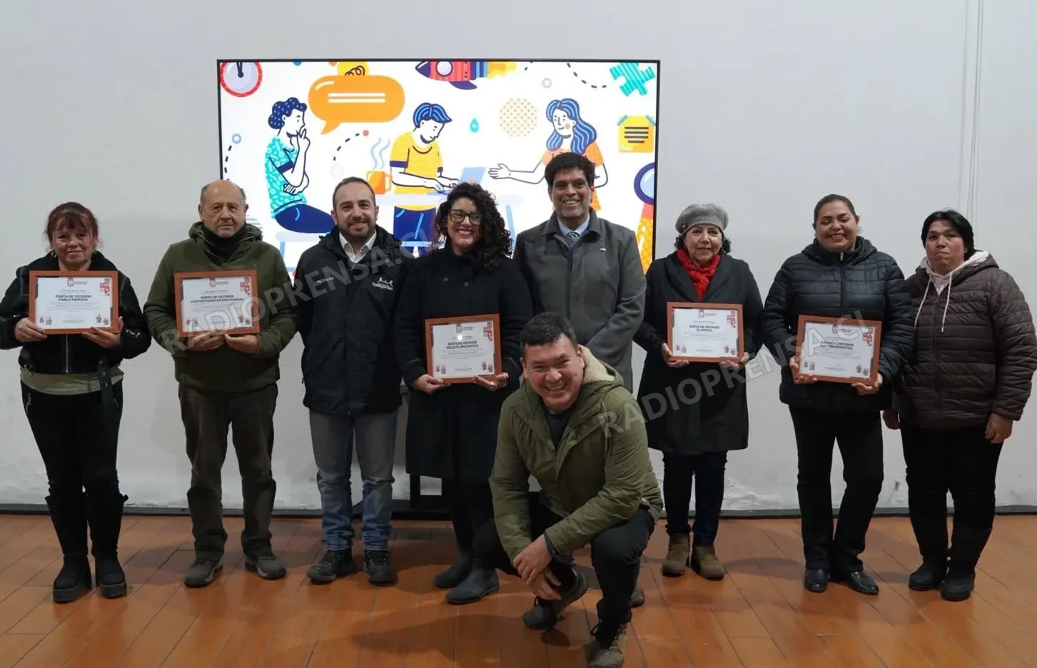 Municipio entrega recursos a 32 juntas de vecinos de Talagante a través del FONDEVE