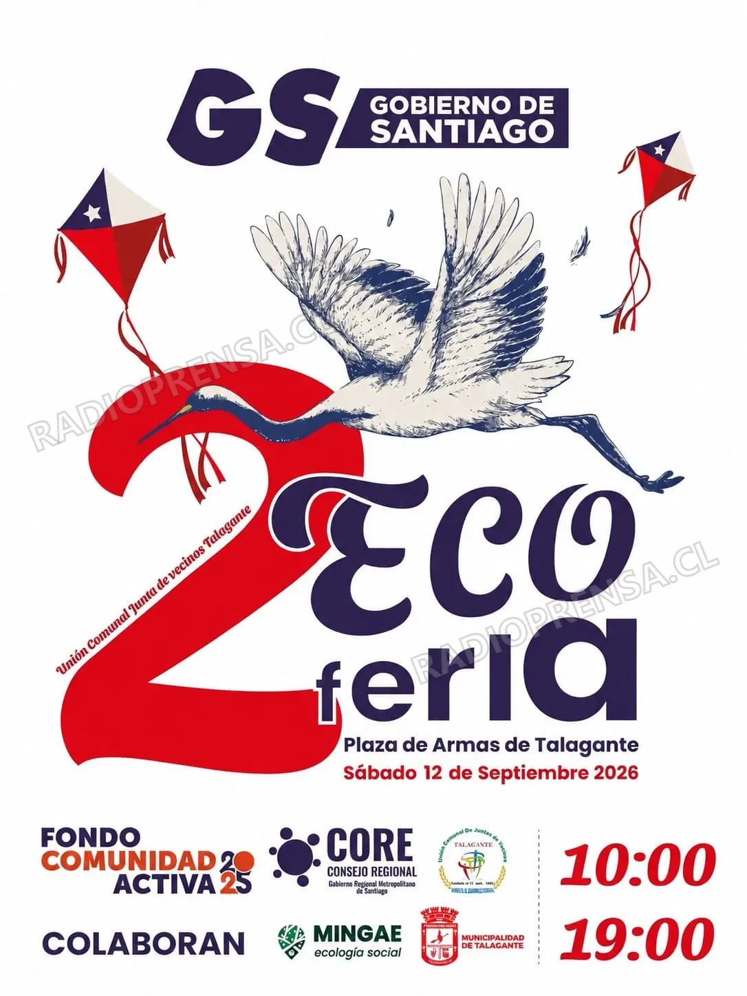 Este sábado se realiza la 2° Eco Feria en la Plaza de Armas de Talagante