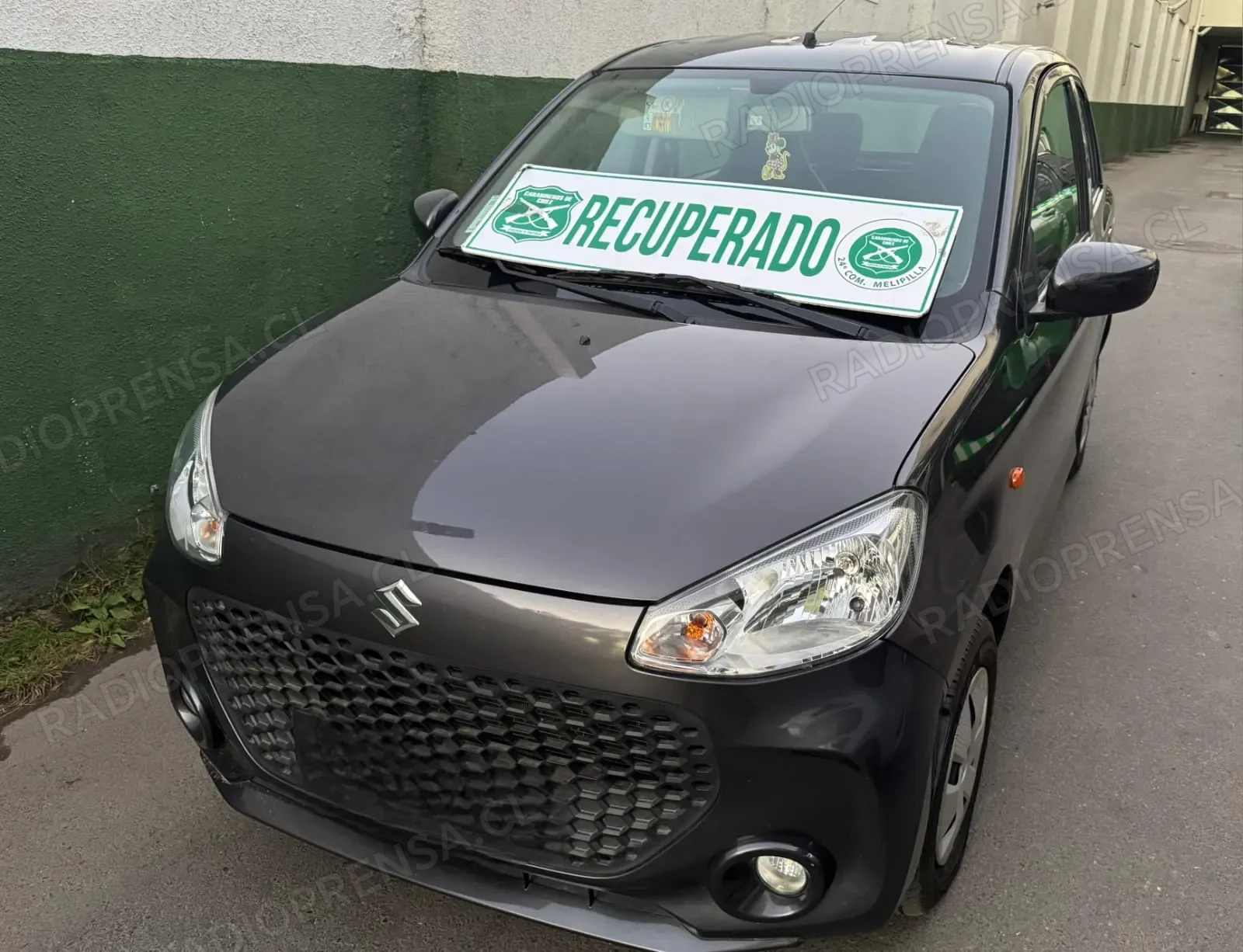 Carabineros de la SIP detienen a sujeto por receptación de vehículo robado