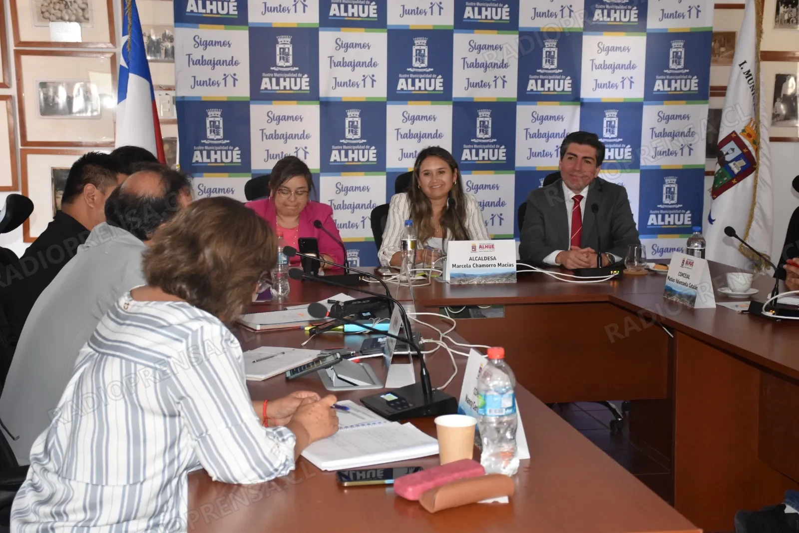 Delegado Libuy se reúne con el Concejo Municipal de Alhué para abordar prioridades comunales