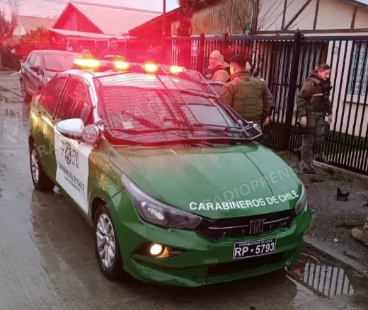 Vecinos y Seguridad Pública retienen a sujeto acusado de robar especies desde una camioneta en Talagante