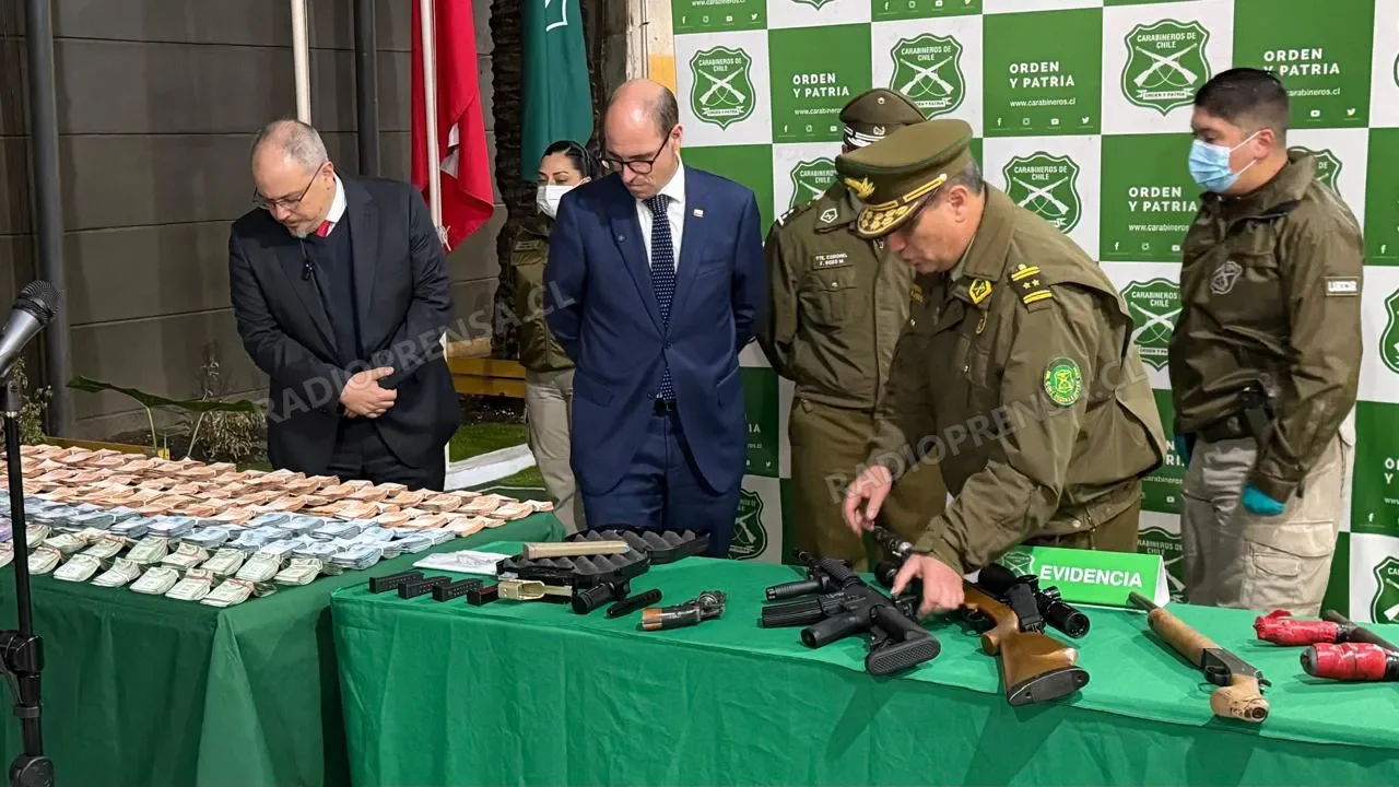 Allanamientos en Padre Hurtado y otras comunas, permiten desarticular banda investigada por secuestro y homicidio