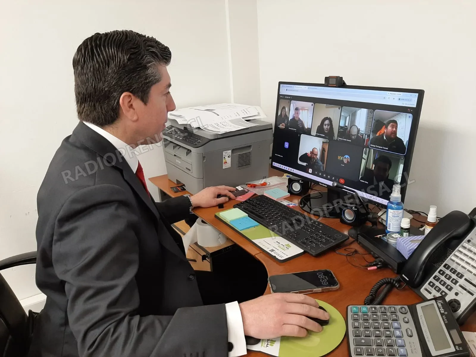 Realizan mesa técnica para evaluar estado de caudales y reforzar medidas preventivas tras las lluvias en la provincia de Melipilla
