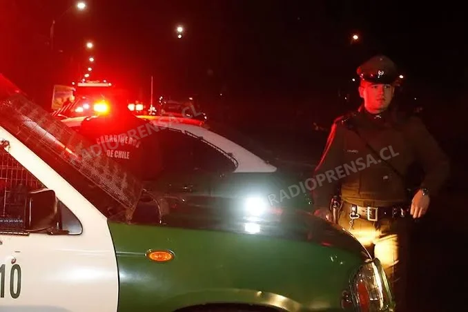 Carabineros capturó a sujeto que escapó por un canal luego de ingresar a robar a una casa de la Chacra San Pedro