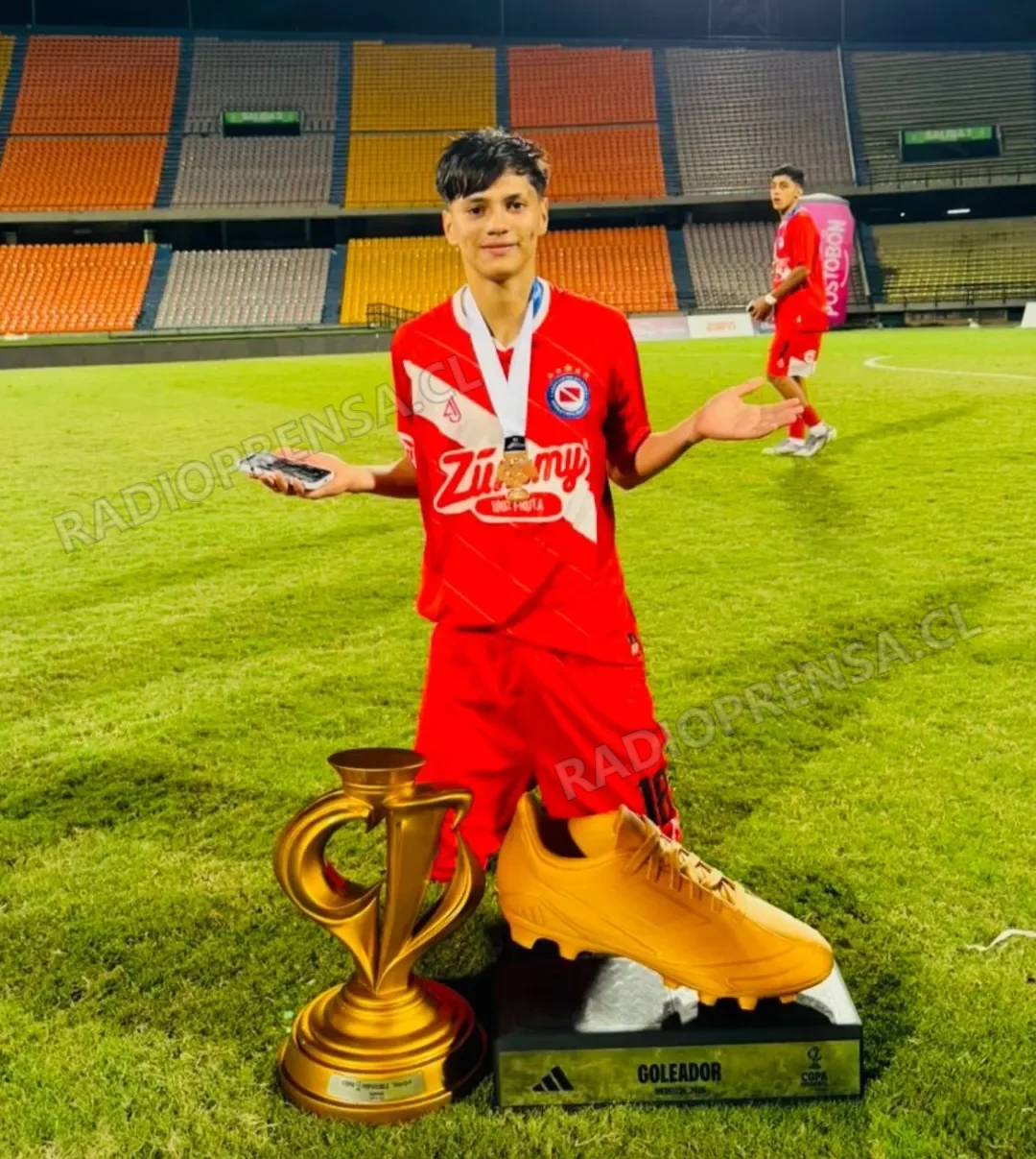 Melipillano es campeón en torneo internacional de fútbol