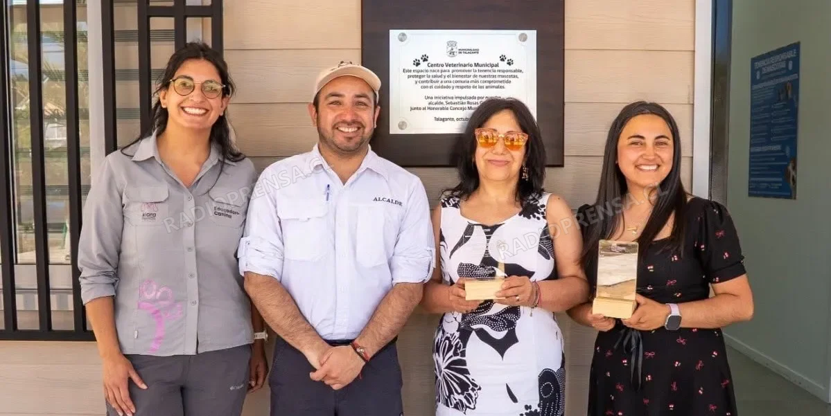Talagante inaugura moderno Centro Veterinario Municipal