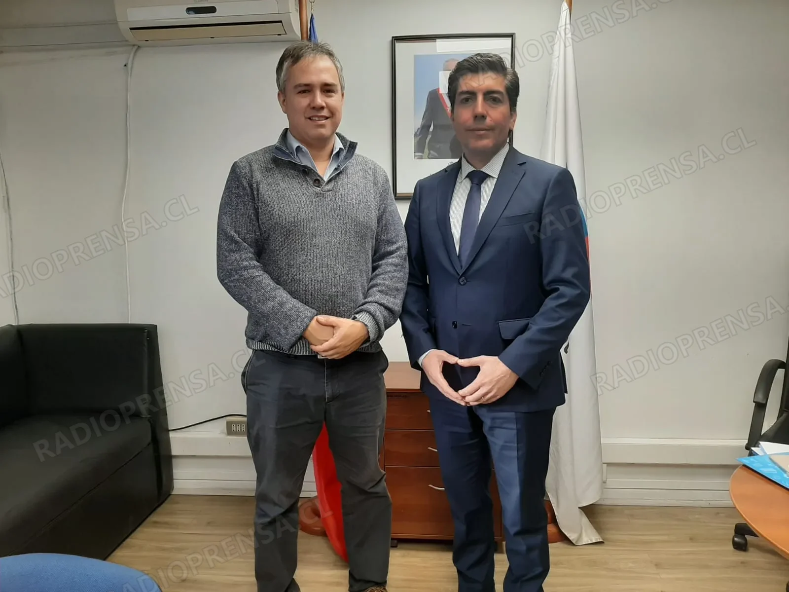 Delegado Libuy y SERCOTEC coordinan agenda 2026 para potenciar el emprendimiento en la Provincia de Melipilla