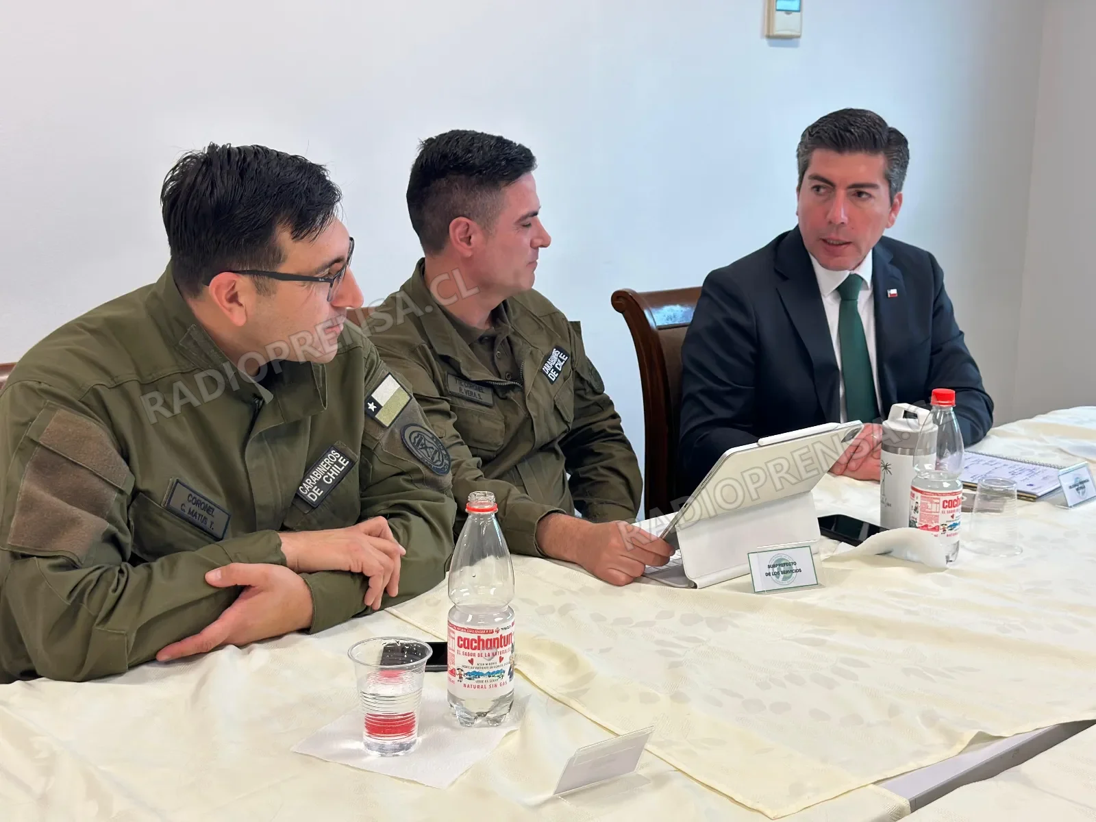Autoridades y Carabineros destacan baja en la criminalidad tras sesión del Sistema Táctico Operativo Policial (STOP) en Melipilla