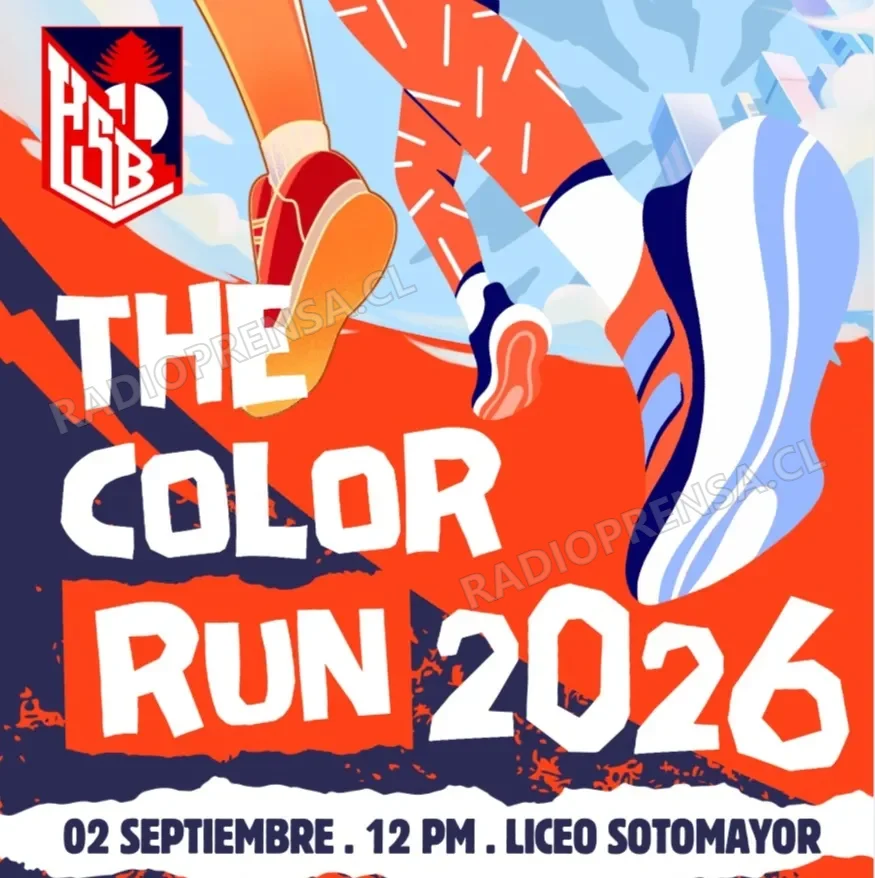 "The color run 2026”: Liceo Hermanos Sotomayor Baeza realiza este miércoles su tradicional corrida aniversario