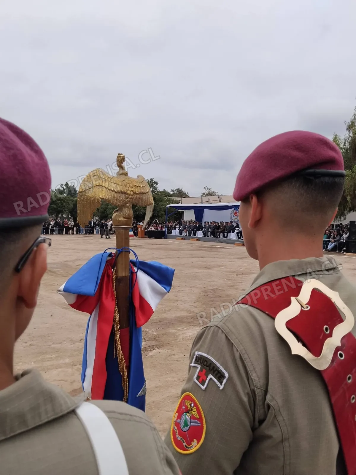 Juramento a la Bandera marcó emotiva ceremonia en el Instituto Premilitar Luis Cruz Martínez de Talagante