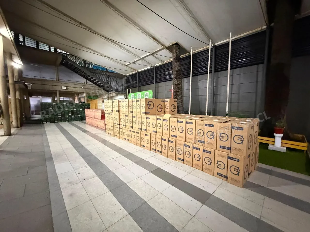 O.S.9 de Carabineros detuvo a siete personas por contrabando de cigarrillos en parcela de Melipilla