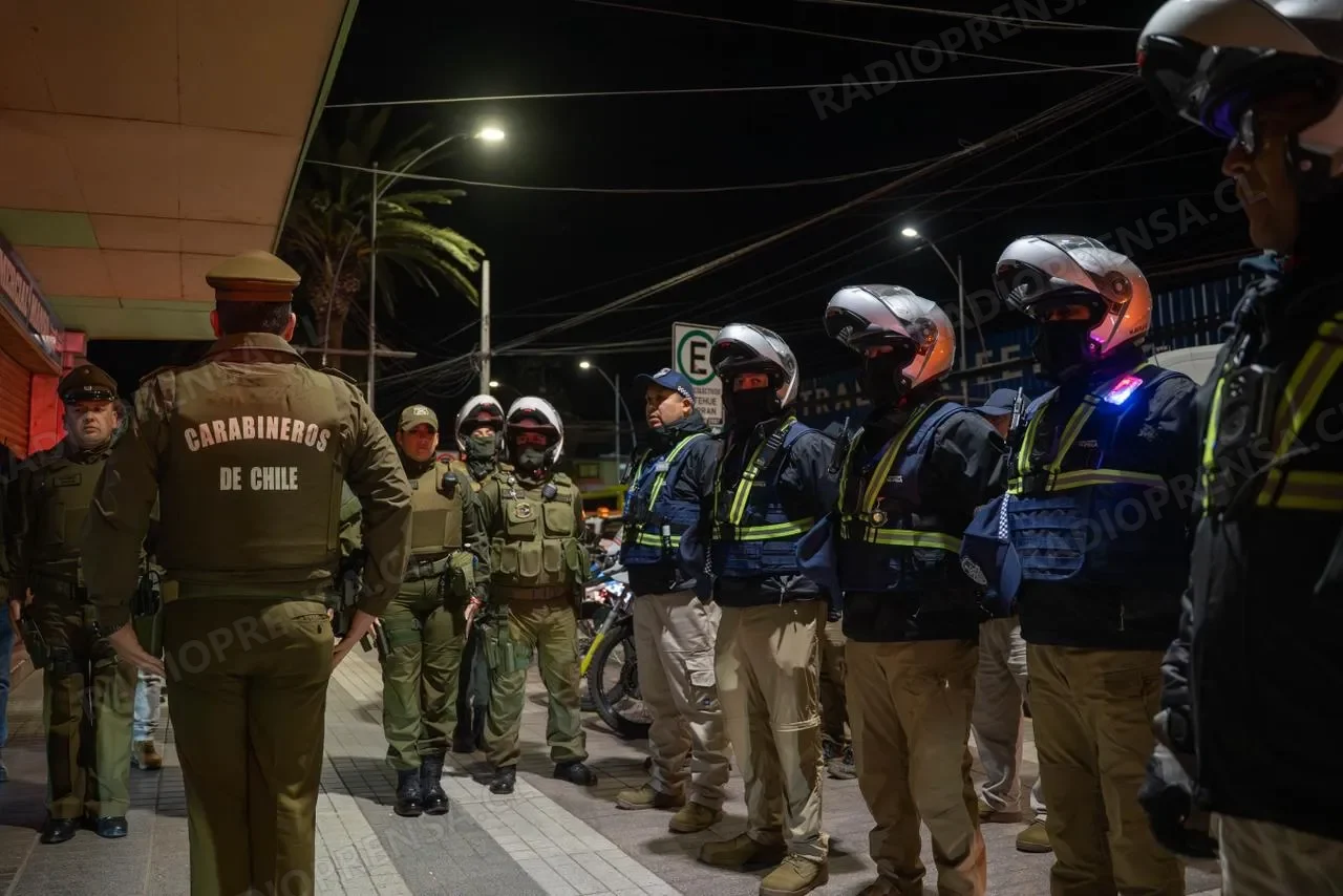 Operativo conjunto en Melipilla deja detenidos, infracciones y vehículos fuera de circulación