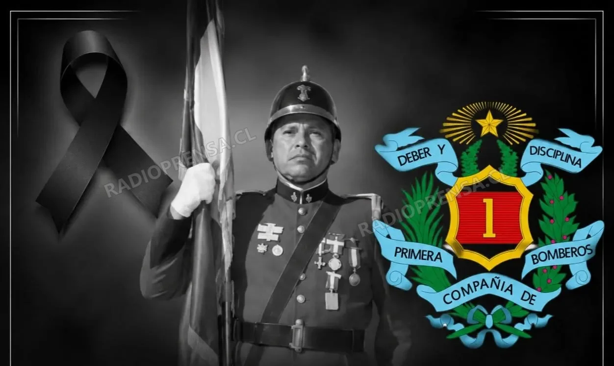Hoy se realizarán los funerales de bombero y funcionario municipal Pedro Santibáñez Becerra fallecido a los 46 años