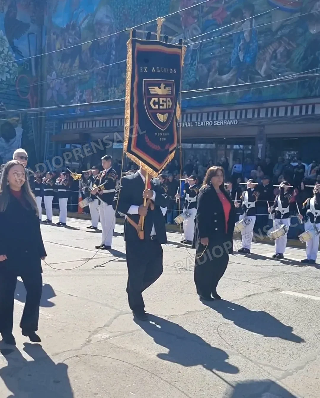 Con tradicional desfile el Colegio San Agustín de Melipilla celebró sus 115 años al servicio de la educación