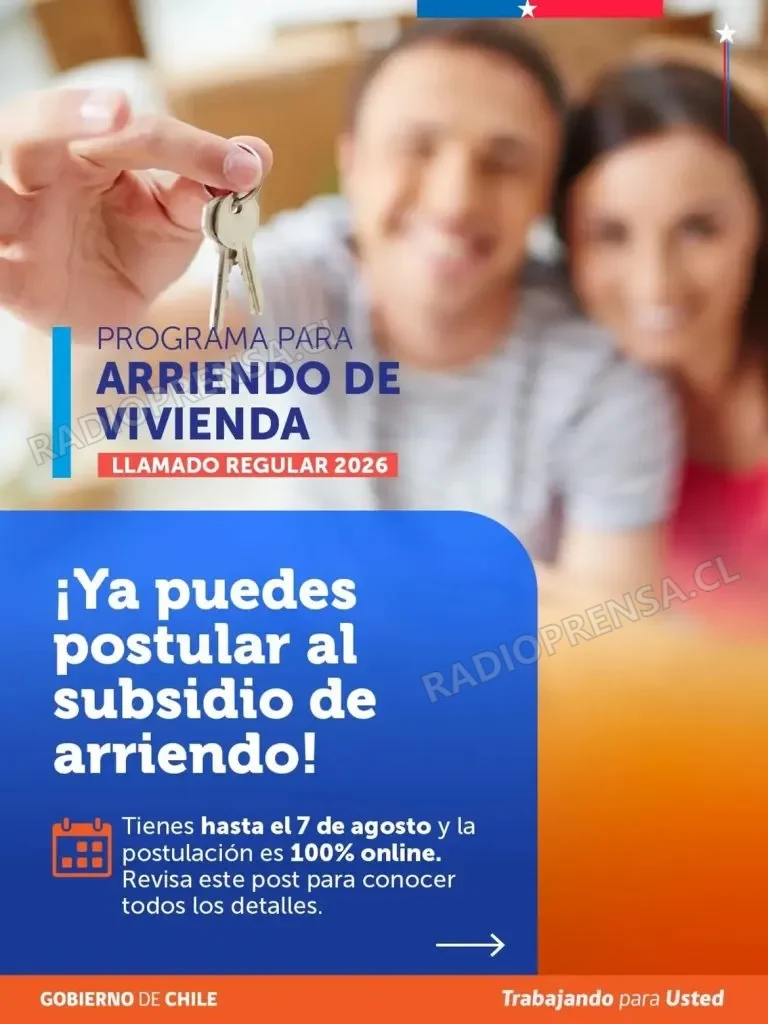 Informan sobre llamado regular de Subsidio de Arriendo 2026 del Ministerio de Vivienda