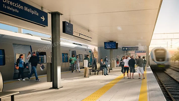 Alcaldes vuelven a la carga por el Tren Santiago-Melipilla y piden mesa de trabajo al Gobierno