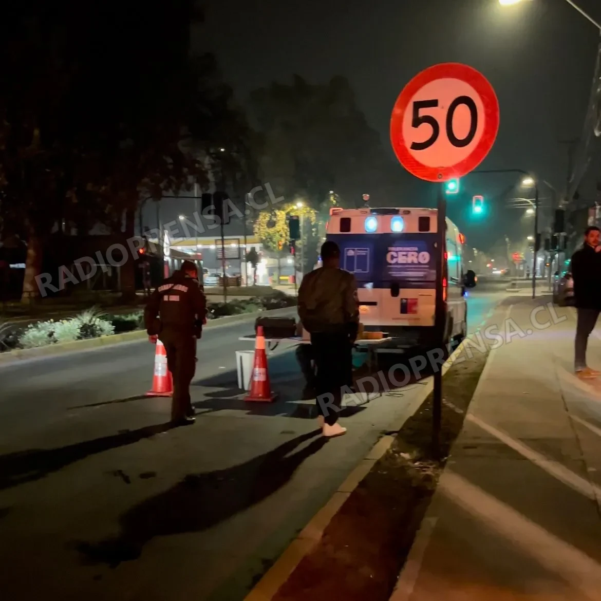 Operativo nocturno en Melipilla deja dos conductores detenidos tras fiscalizaciones de alcohol y drogas