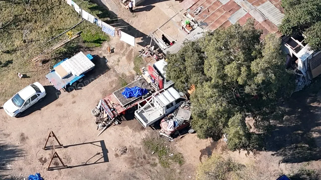 GPS permitió ubicar camioneta robada oculta en una vivienda en María Pinto