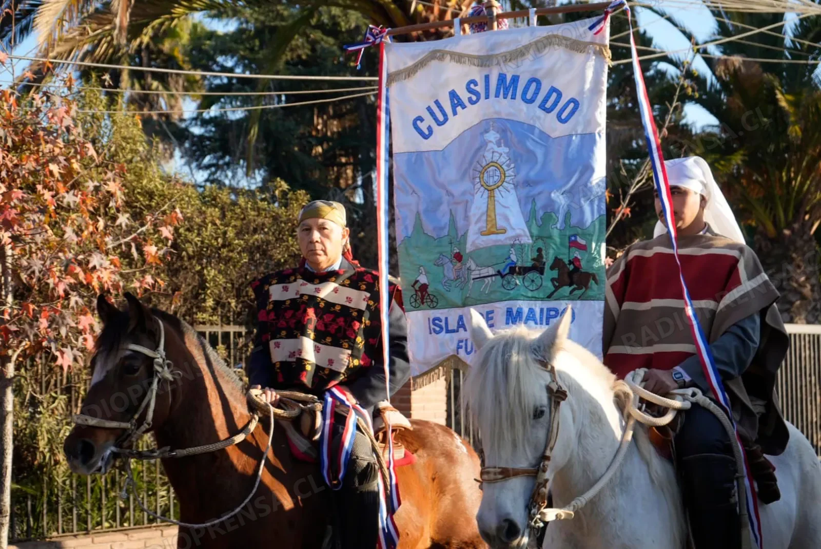 Isla de Maipo vivió su tradicional fiesta del Cuasimodo
