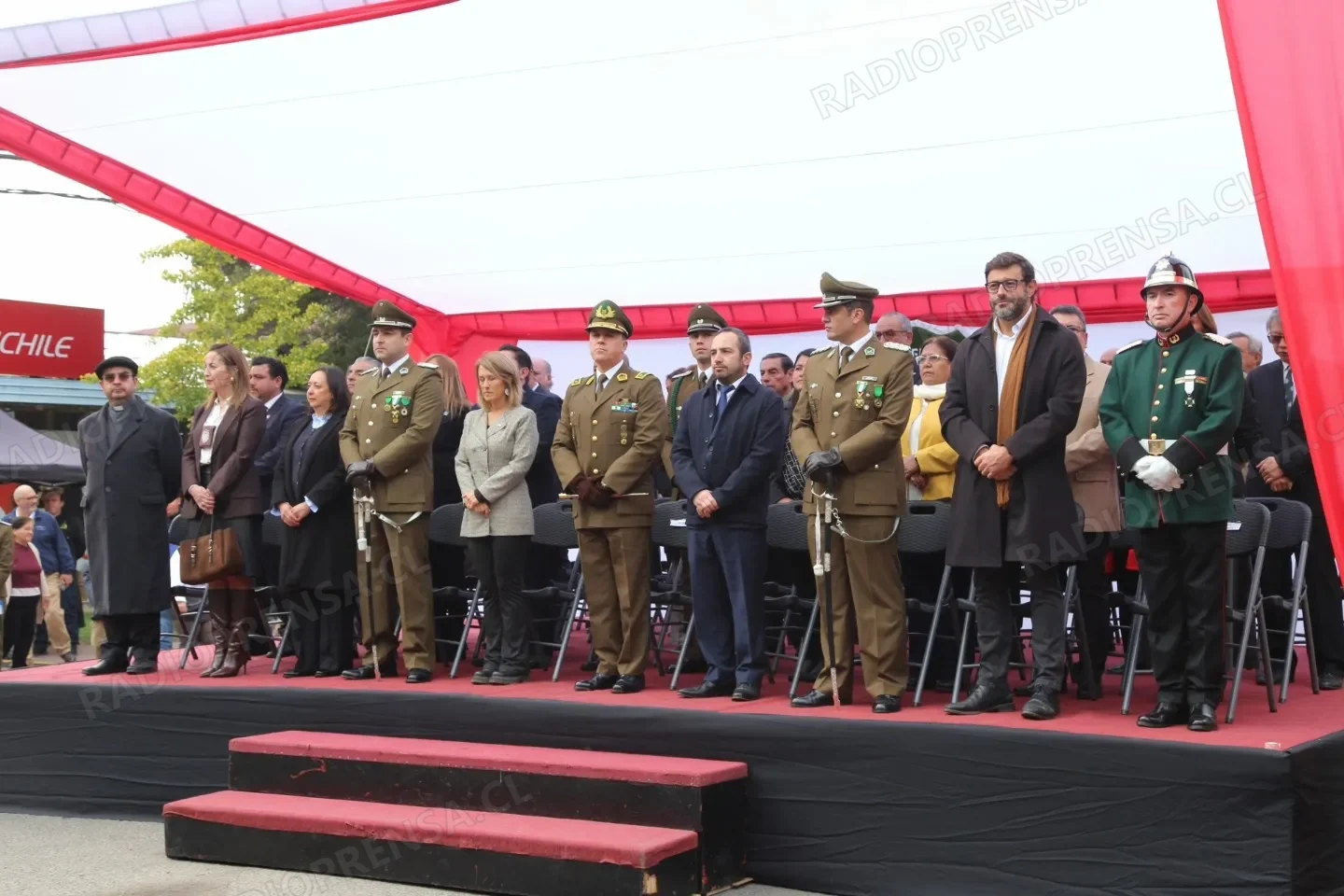 Talagante conmemora los 99 años de Carabineros con ceremonia en Plaza de Armas