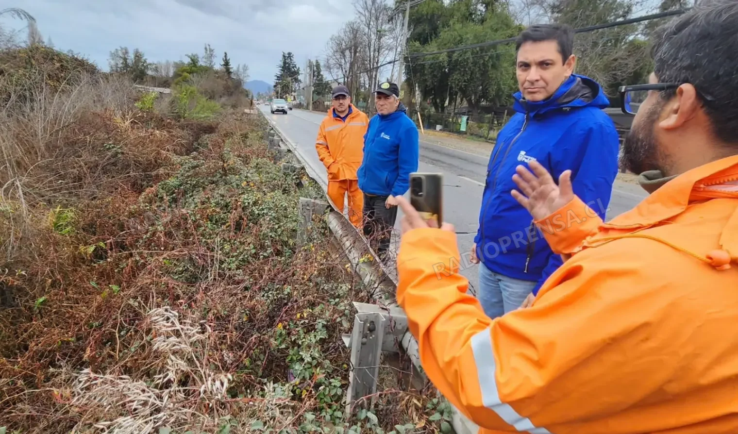 Peñaflor enfrentó sin mayores emergencias el sistema frontal gracias a trabajos preventivos