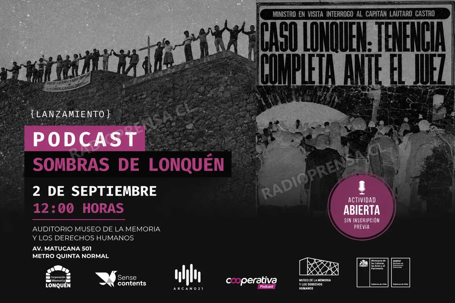 “Sombras de Lonquén”: podcast reconstruye la historia de los 15 campesinos asesinados y hallados en los Hornos de Lonquén