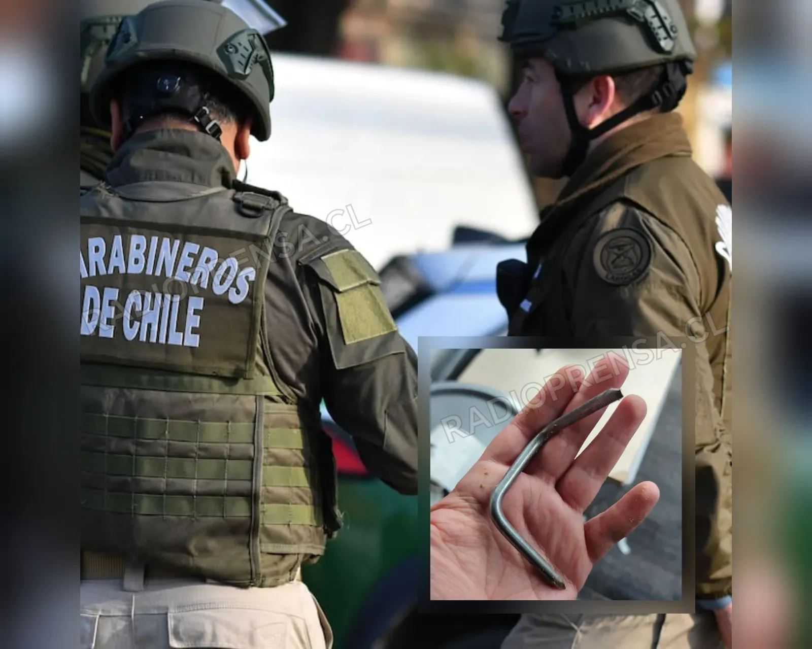 Tres detenidos tras persecución por Ruta 78: lanzaron “miguelitos” y cuatro vehículos policiales resultaron dañados