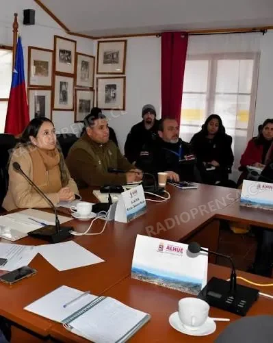 Alhué refuerza acciones de prevención y gestión de riesgos en nueva sesión del COGRID