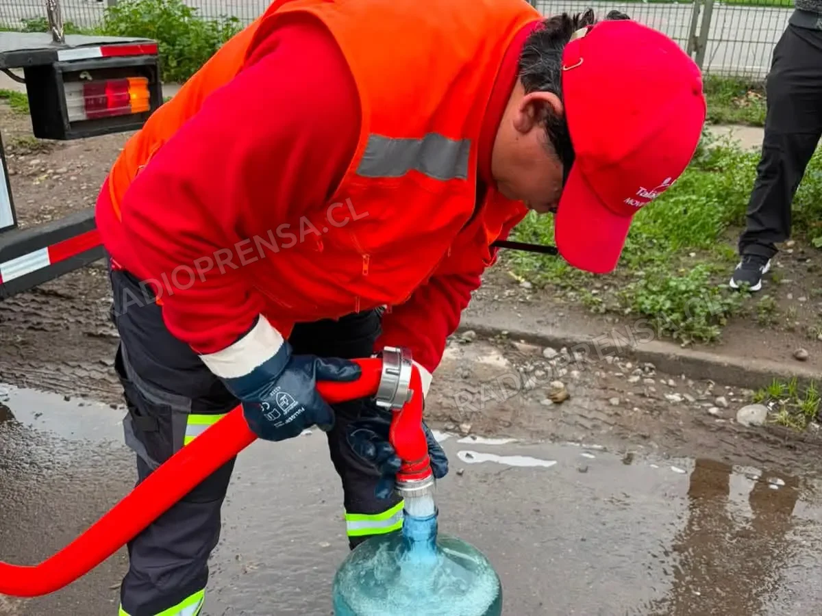 Talagante: vandalización a planta de Aguas Andinas provoca masivo corte de suministro