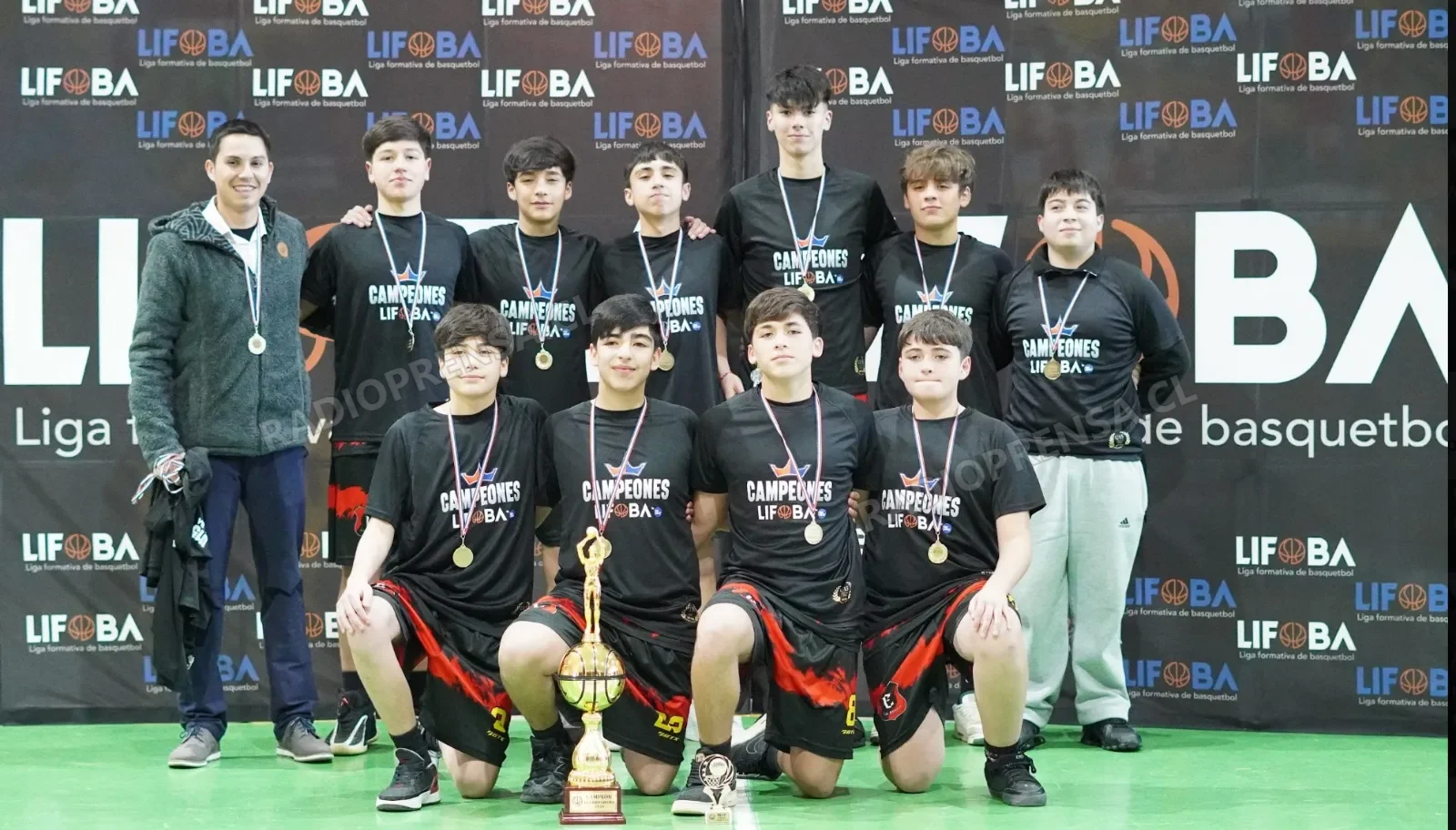 Liga formativa tiene a sus campeones