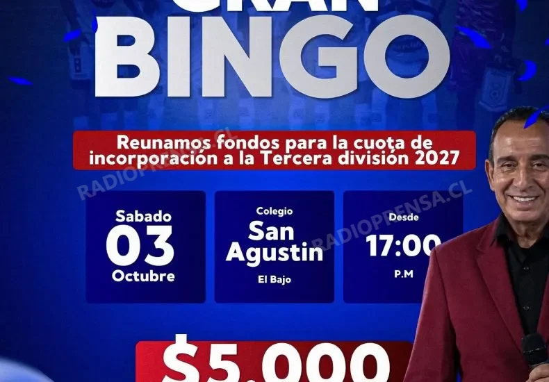 Corporación Deportes Melipilla organiza evento benéfico para financiar su postulación a Tercera B