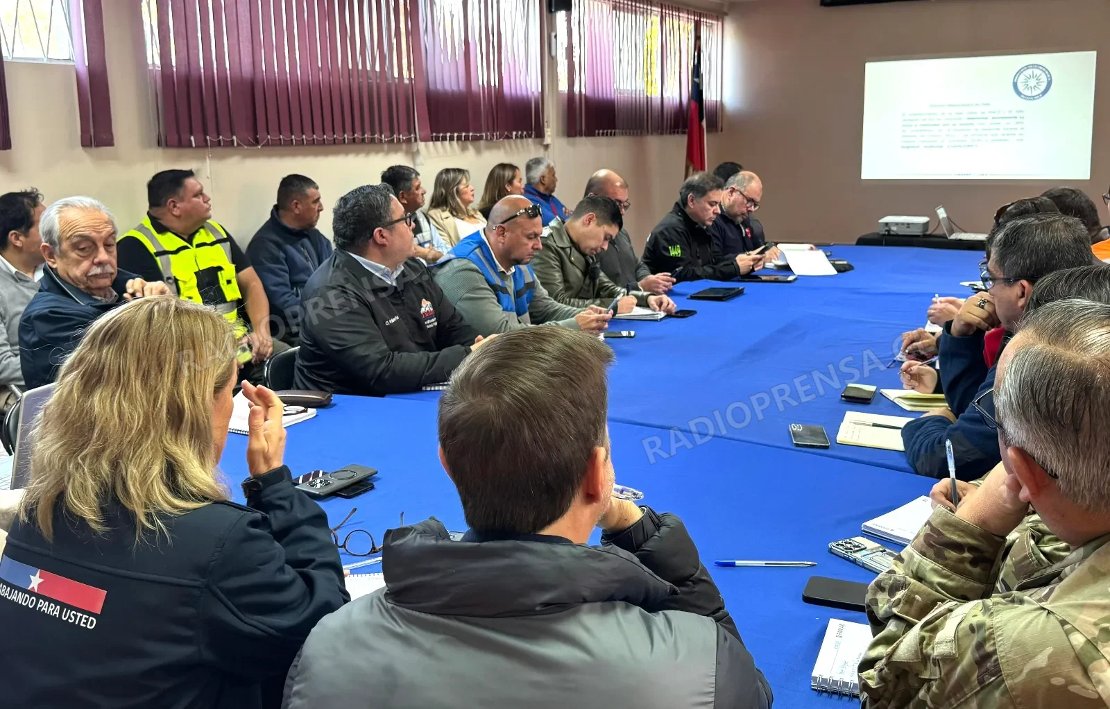 COGRID Provincial sesionó en Talagante junto a SENAPRED para coordinar el Plan de Invierno ante el Fenómeno de El Niño