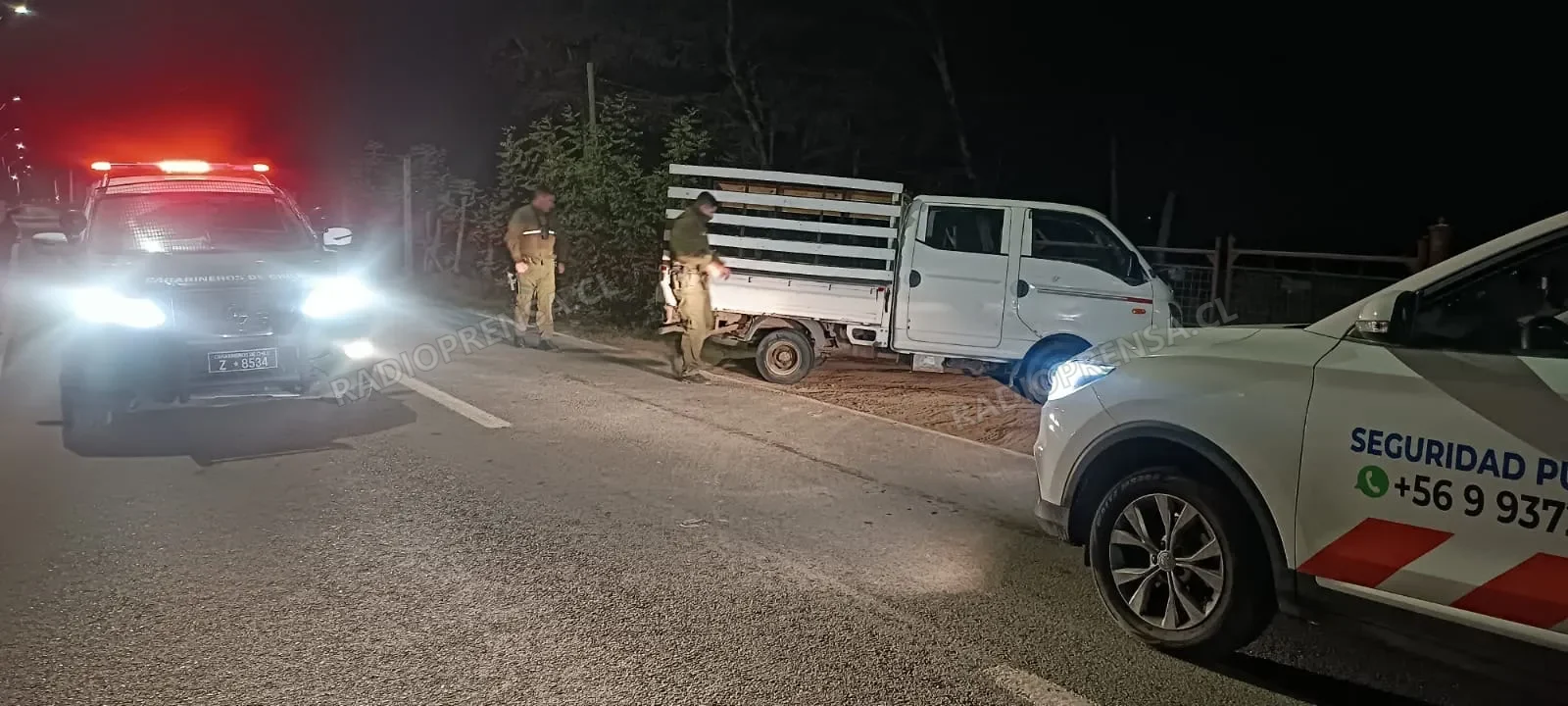Vehículo robado en Villa Alemana fue recuperado en María Pinto