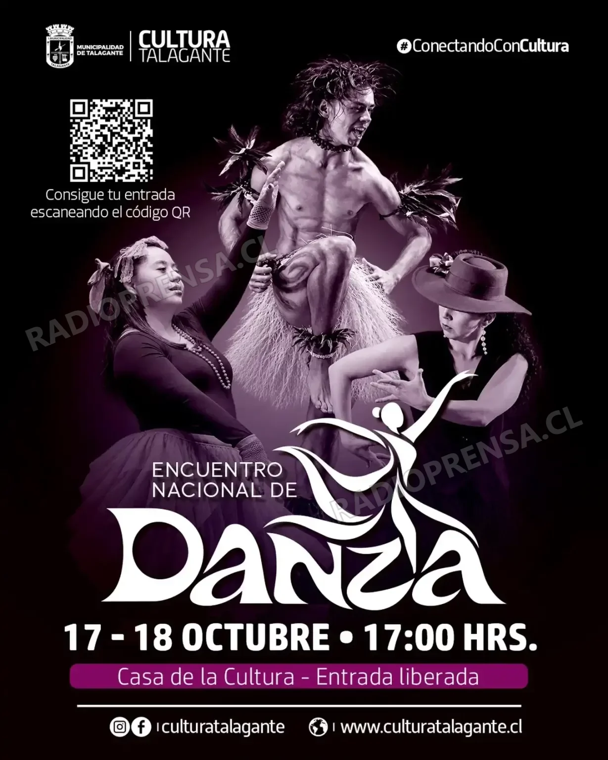 Talagante será sede del Encuentro Nacional de Danza 2026 este fin de semana