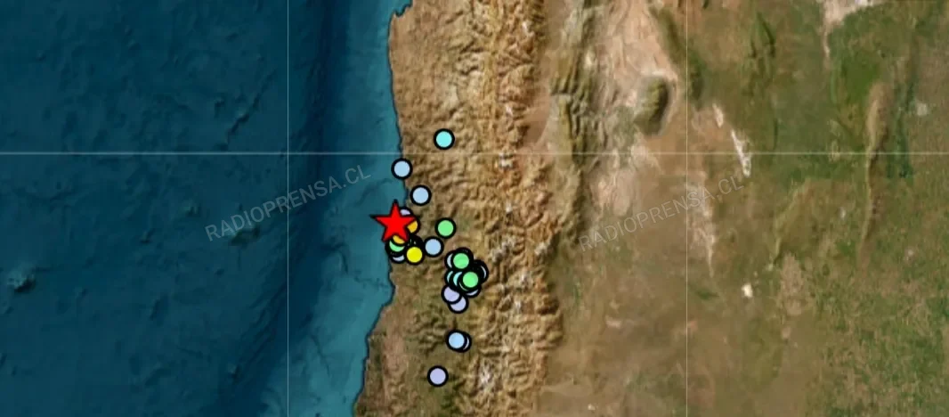 Fuerte sismo se percibió en cuatro regiones del país