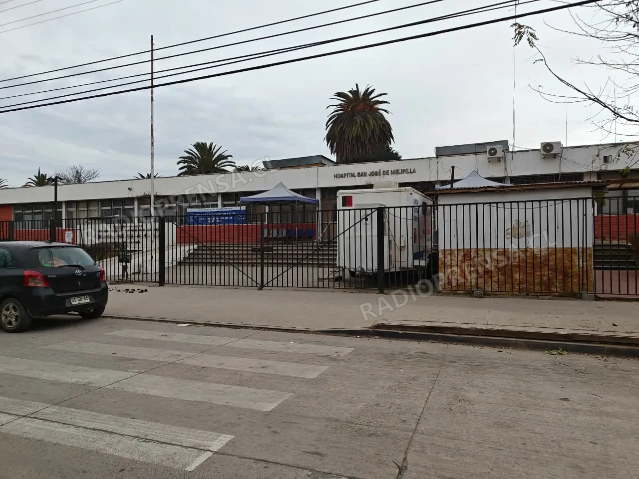 Robo afecta a bodega del ahora ex Hospital de Melipilla