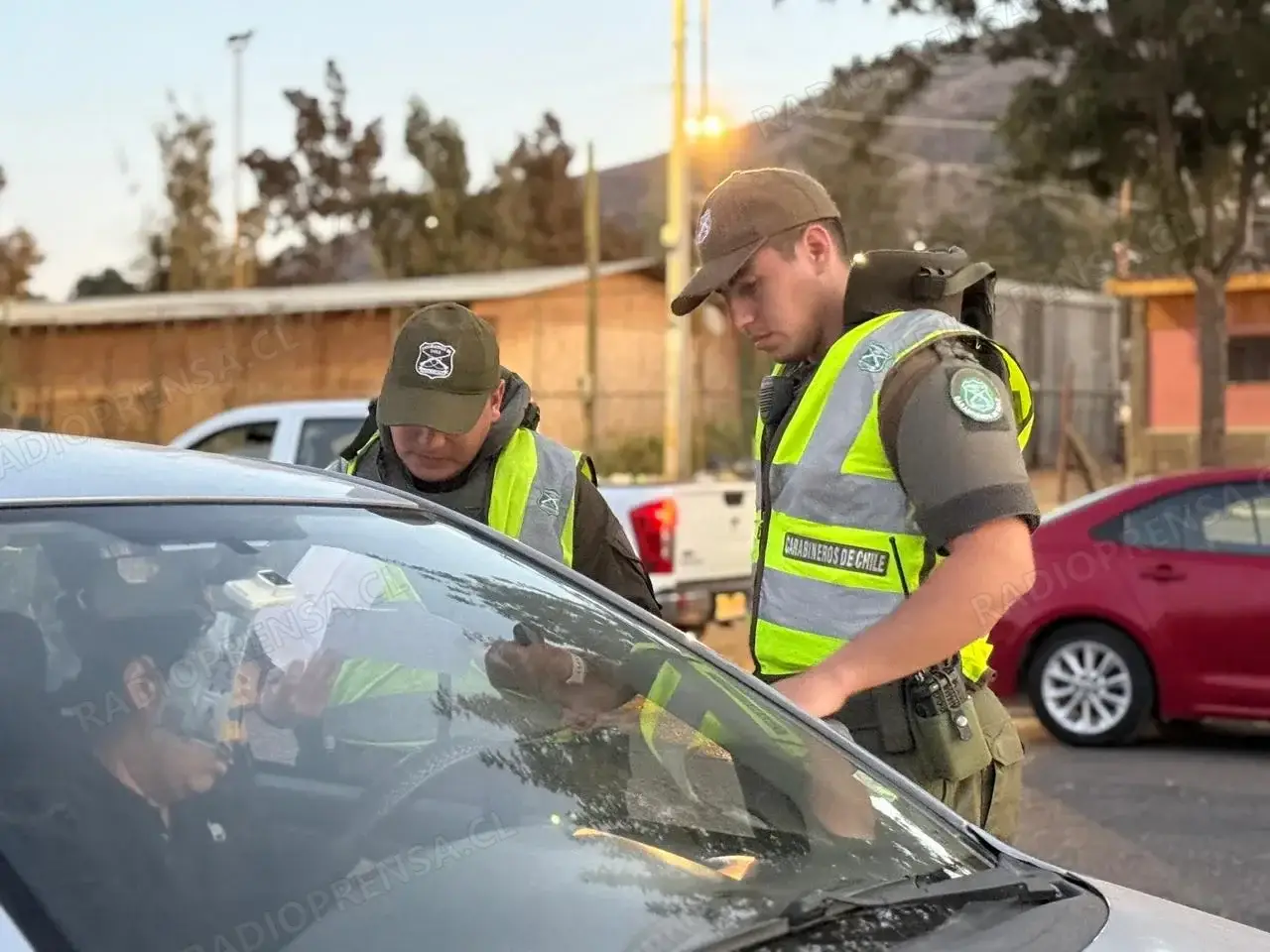 El operativo incluyó controles vehiculares