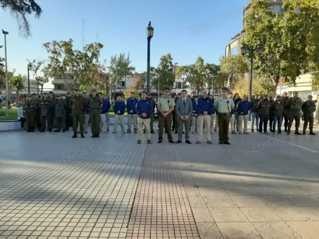 En el despliegue participó Carabineros, PDI y Seguridad Pública Municipal