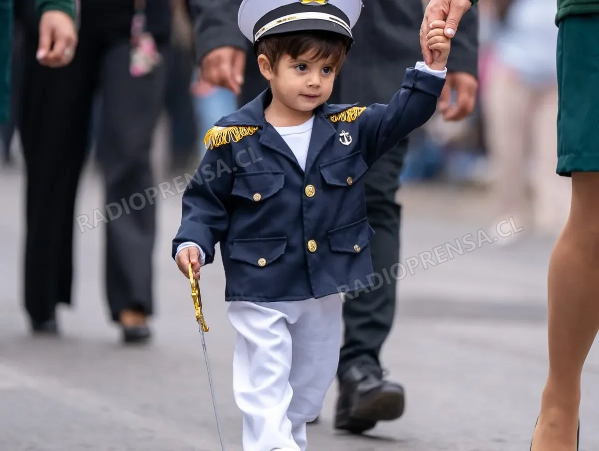 Talagante conmemoró las Glorias Navales con su tradicional Desfile Cívico-Militar el 21 de Mayo