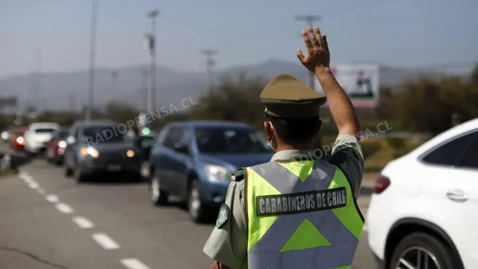 Sorpresivo control policial en María Pinto deja al descubierto a conductores infractores y prófugos de la justicia
