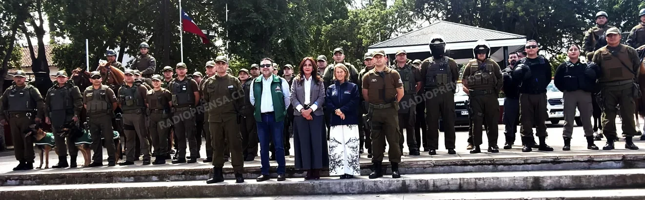 Carabineros realizó operativo extraordinario de seguridad en El Monte