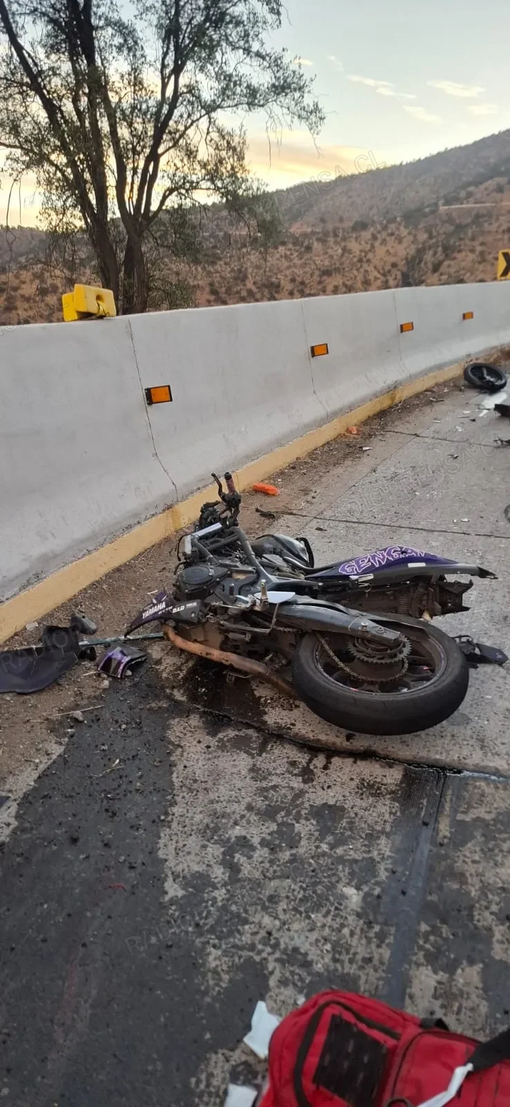 Fatal accidente en Cuesta Barriga: Motociclista muere en colisión con camión