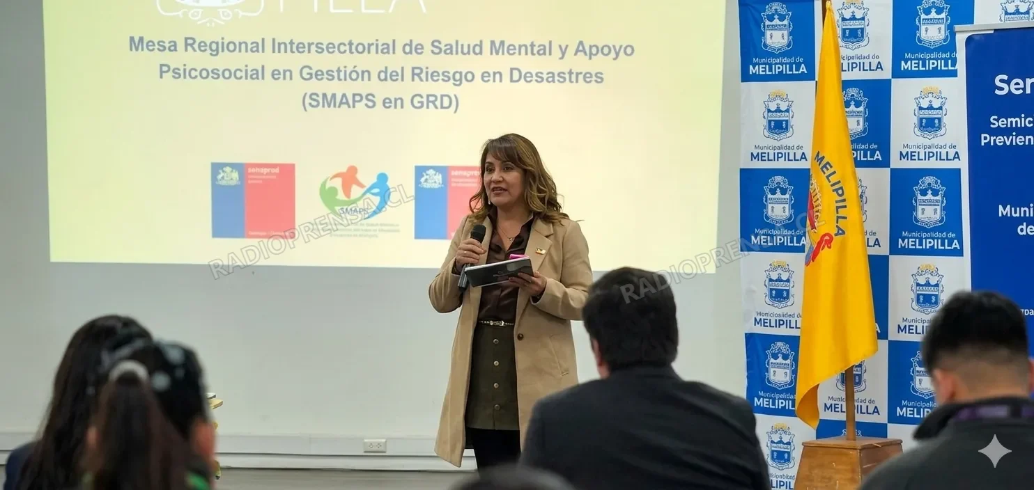 Municipios de Melipilla y Talagante participan en capacitación sobre respuesta a emergencias organizada por Senapred