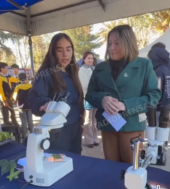 Alumnos de establecimientos públicos de Melipilla exhiben sus trabajos en el Día de la Educación Técnico Profesional