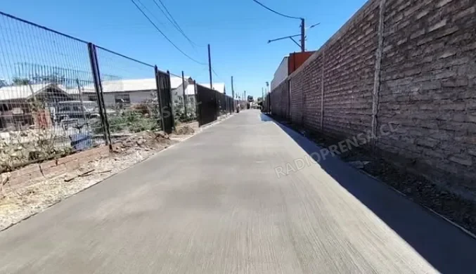Vecinos de Chiñigue Los Quilos celebran la pavimentación de 18 pasajes tras años de espera