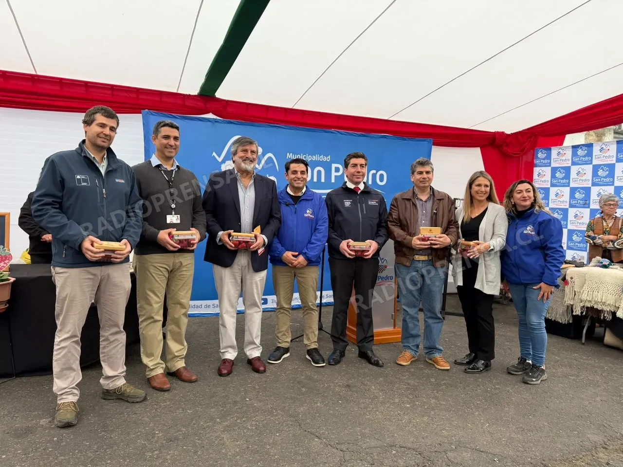 San Pedro dio inicio a la temporada de la frutilla 2026-2027 con lanzamiento en Lo Valledor
